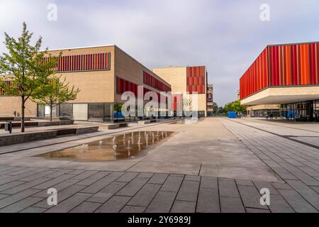 Der Campus der Hochschule Ruhr West, HRW, staatliche Fachhochschule mit ingenieurwissenschaftlicher Ausrichtung, in Mülheim an der Ruhr, NRW, Deutschland Hochschule Ruhr West *** der Campus der Hochschule Ruhr West, HRW, staatliche Fachhochschule mit ingenieurwissenschaftlicher Ausrichtung, in Mülheim an der Ruhr, NRW, Deutschland Ruhr West Hochschule für Angewandte Wissenschaften Stockfoto