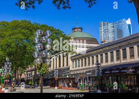 Faneuil Hall Marketplace, Boston,, USA Stockfoto
