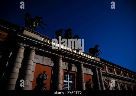Symbolfoto: Filmmuseum in Potsdam. Potsdam, 20.09.2024. Potsdam Deutschland *** symbolisches Foto Filmmuseum Potsdam, 20 09 2024 Potsdam Keim Stockfoto