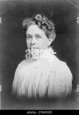 Anna Adams Gordon, Kopf-und-Schultern-Porträt, nach links gerichtet, zwischen ca. 1908 und 1915, Gordon, Anna A., (Anna Adams), 1853-1931, Fotodrucke, 1900-1920., Porträtfotos, 1900-1920., Porträtfotos, 1900-1920, Fotodrucke, 1900-1920, 1 Fotodruck. Stockfoto