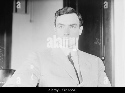 J.P. Mitchel, 10.08.10, Mitchel, John Purroy, 1879-1918, Glasnegative, 1 negativ: Glas; 5 x 7 Zoll Oder kleiner. Stockfoto