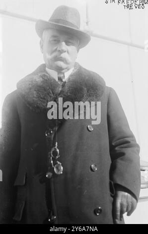 Sir Frederick Treves, Glasnegative, 1 negativ: Glas; 5 x 7 Zoll Oder kleiner. Stockfoto