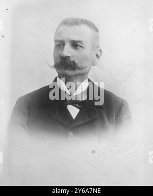 König Peter von Serbien, Glasnegative, 1 negativ: Glas; 5 x 7 Zoll Oder kleiner. Stockfoto