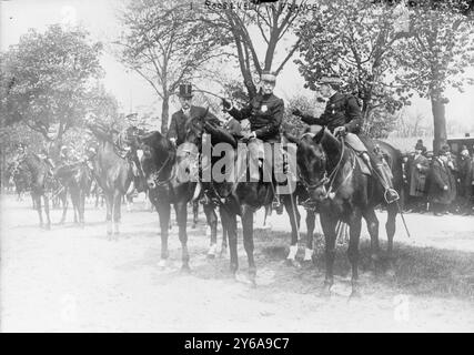 Roosevelt in Frankreich, Frankreich, Glasnegative, 1 negativ: Glas; 5 x 7 Zoll Oder kleiner. Stockfoto