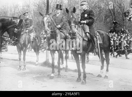 T. R. Theodore Roosevelt in Frankreich, Frankreich, Glasnegative, 1 negativ: Glas; 5 x 7 Zoll Oder kleiner. Stockfoto