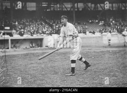 Art Devlin, New York, NL (Baseball), Foto zeigt Baseballspieler Arthur McArthur Devlin (1879–1948), der auch Baseball-, Fußball- und Basketballtrainer war., 1911, Baseball, Glass negative, 1 negativ: Glass; 5 x 7 Zoll Oder kleiner. Stockfoto