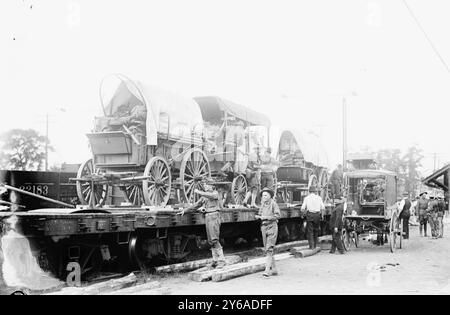 Batterie A 2. Regt. Feldartillerie, zwischen ca. 1910 und ca. 1915, Glasnegative, 1 negativ: Glas; 5 x 7 Zoll Oder kleiner. Stockfoto