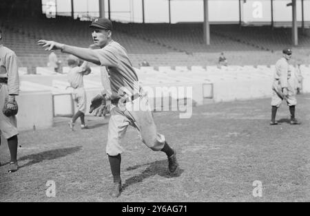 Ad Brennan, Philadelphia, NL (Baseball), 1913., Glasnegative, 1 negativ: Glas; 5 x 7 Zoll Oder kleiner. Stockfoto