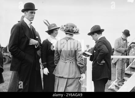 Marion Hollins, Foto zeigt Pferdefrau und Golfmeisterin Marion Hollins (1892-1944)., 7. Juni 1913, Glasnegative, 1 negativ: Glas; 5 x 7 Zoll Oder kleiner. Stockfoto