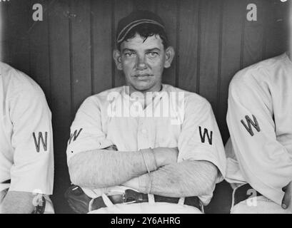 Nick Altrock, Washington AL (Baseball), 1912, Glas-negative, 1 negativ: Glas; 5 x 7 Zoll Oder kleiner. Stockfoto