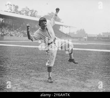 Nick Altrock, Washington AL (Baseball), 1912, Glas-negative, 1 negativ: Glas; 5 x 7 Zoll Oder kleiner. Stockfoto