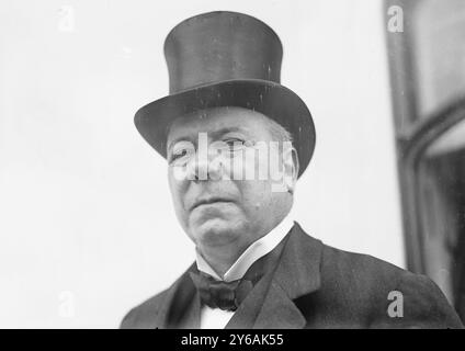 Viscount Haldane, Foto zeigt Richard Burdon Sanderson Haldane, 1. Viscount Haldane (1856-1928)., 1913 Aug., Glasnegative, 1 negativ: Glas; 5 x 7 Zoll Oder kleiner. Stockfoto