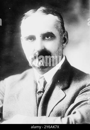 Lynn J. Arnold, Foto zeigt Lynn J. Arnold (1864–1920), Bankpräsident, Zeitungsverleger, Rechtsanwalt und Richter. 5. September 1913, Glasnegative, 1 negativ: Glas; 5 x 7 Zoll Oder kleiner. Stockfoto