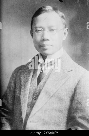 Wu Lien-Teh, zwischen ca. 1910 und ca. 1915, Glasnegative, 1 negativ: Glas; 5 x 7 Zoll Oder kleiner. Stockfoto