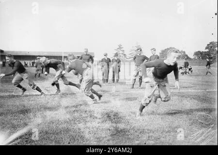 Practice, Yale, 11. September 1913, Glasnegative, 1 negativ: Glas; 5 x 7 Zoll Oder kleiner. Stockfoto