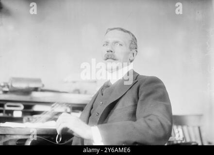 Kas. C. Nott, Foto zeigt Charles Cooper Nott, Jr. (1869-1957), Assistant District Attorney und Richter am New York General Sessions Court von 1913 bis 1939, zwischen 1910 und 1915, Glass negative, 1 negativ: Glass; 5 x 7 Zoll. Oder kleiner. Stockfoto