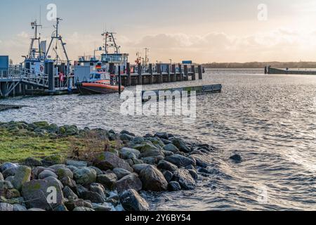 Landschaft rund um Maasholm, eine Gemeinde in Schleswig-Holstein, Norddeutschland Stockfoto