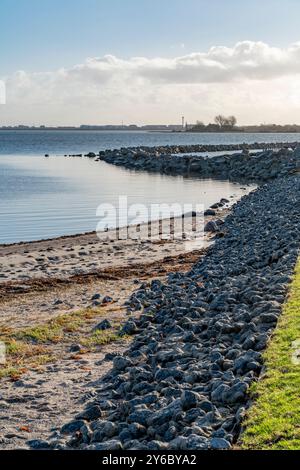 Landschaft rund um Maasholm, eine Gemeinde in Schleswig-Holstein, Norddeutschland Stockfoto