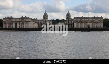 London, Großbritannien. August 2024. Ansicht des National Maritime Museum in Greenwich am 23. September 2024 Credit: Action Foto Sport/Alamy Live News Stockfoto