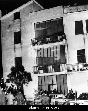 MADAME NGO DINH NHU AUS SAIGON, SÜDVIETNAM MIT TOCHTER THUY LEE IN ROM, ITALIEN / ; 16. NOVEMBER 1963 Stockfoto