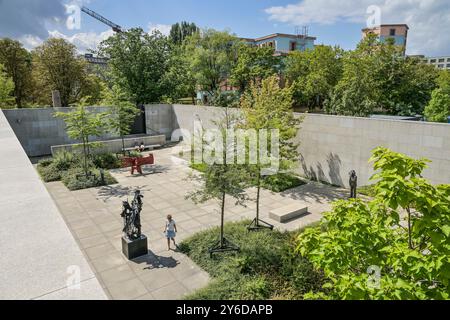 Skulpturengarten, Neue Nationalgalerie, Potsdamer Straße, Mitte, Berlin, Deutschland Stockfoto