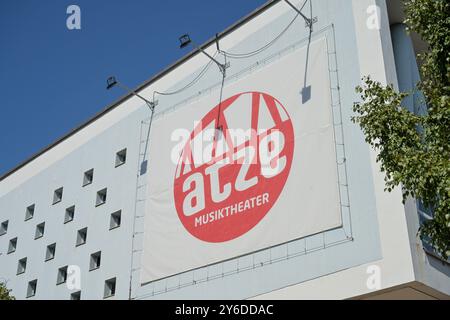 Atze Musiktheater mit Max-Beckmann-Saal, Luxemburger Straße, Wedding, Mitte, Berlin Stockfoto