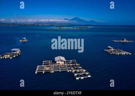 Indonesien, Bali, Gili Putih Sumberkima oder weißer Strand im Westen der Insel Stockfoto