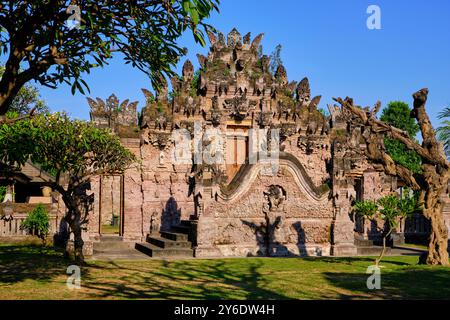 Indonesien, Bali, Pura Beji Tempel, der den Göttern der Erde und den Kulturen an der Nordküste gewidmet ist Stockfoto