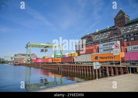 Behala, Westhafen, Moabit, Mitte, Berlin, Deutschland Stockfoto