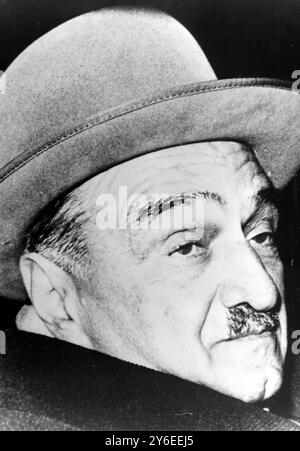 ANASTAS MIKOYAN IN NEW YORK / ; 7. NOVEMBER 1962 Stockfoto