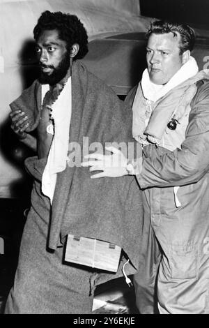 SCHIFFE SURVIVAL TONGAN CASTAWAY FIFITA TALO TONGAN SAILOR / ; 22. OKTOBER 1962 Stockfoto