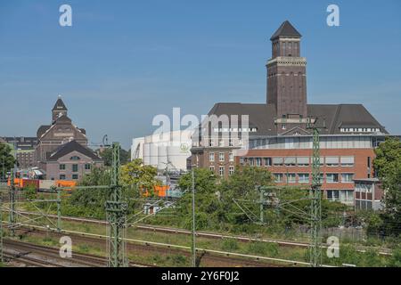 Behala, Lagerhaus, Westhafen, Moabit, Mitte, Berlin, Deutschland *** Behala, Lager, Westhafen, Moabit, Mitte, Berlin, Deutschland Stockfoto