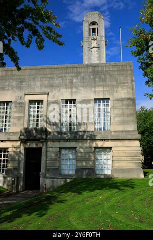 Brangwyn Hall wurde 1934 als neue Guildhall in Swansea, South Wales erbaut. Stockfoto