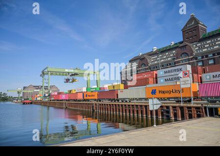 Behala, Westhafen, Moabit, Mitte, Berlin, Deutschland *** Behala, Westhafen, Moabit, Mitte, Berlin, Deutschland Stockfoto