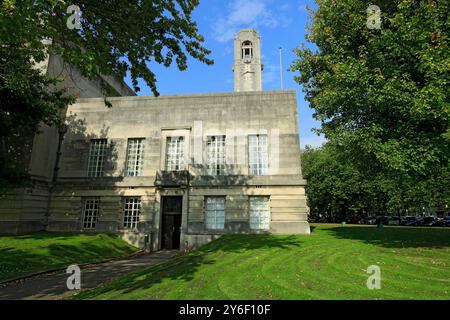 Brangwyn Hall wurde 1934 als neue Guildhall in Swansea, South Wales erbaut. Stockfoto