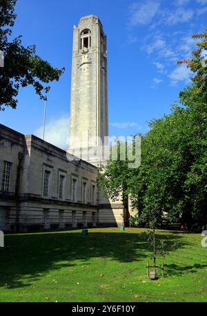 Brangwyn Hall wurde 1934 als neue Guildhall in Swansea, South Wales erbaut. Stockfoto