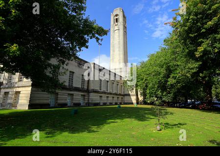 Brangwyn Hall wurde 1934 als neue Guildhall in Swansea, South Wales erbaut. Stockfoto