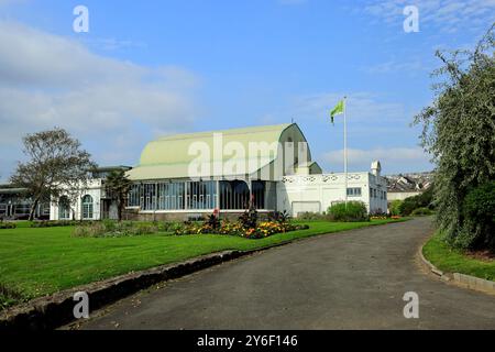 Patti Pavillon, Victoria Park, Swansea, Südwales. Stockfoto