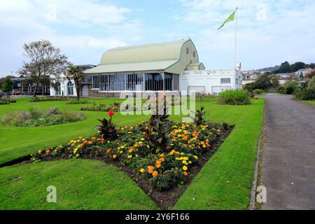 Patti Pavillon, Victoria Park, Swansea, Südwales. Stockfoto