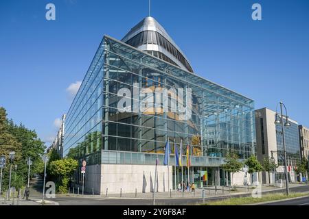 CDU-Bundesgeschäftsstelle, Konrad-Adenauer-Haus, Klingelhöferstraße, Tiergarten, Mitte, Berlin, Deutschland Stockfoto