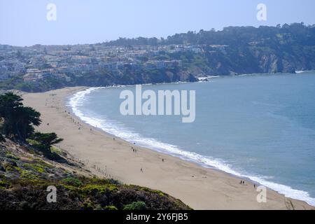 Pacific Beach an der Westküste Presidio Area von San Francisco USA Stockfoto
