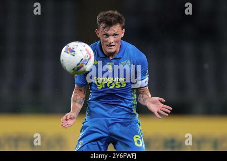 Turin, Italien. September 2024. Liam Henderson vom FC Empoli während des Spiels Coppa Italia im Stadio Grande Torino, Turin. Der Bildnachweis sollte lauten: Jonathan Moscrop/Sportimage Credit: Sportimage Ltd/Alamy Live News Stockfoto