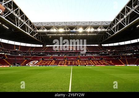 ISTANBUL - Ali Sami Yen Spor Kompleksi Stadion vor dem Spiel der UEFA Europa League zwischen Galatasaray SK und PAOK FC am 25. September 2024 in Istanbul, Türkei. ANP | Hollandse Hoogte | GERRIT VAN KEULEN Stockfoto