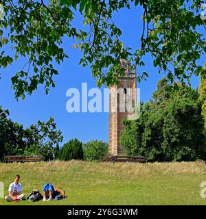 Der Cabot Tower, Brandon Ill, Bristol, Westengland, Großbritannien. 2024 Stockfoto