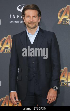 Bradley Cooper bei der Premiere von Disney und Marvel "Avengers: Infinity Krieg" am El Capitan Theatre in Hollywood, USA am 23. April 2018 statt. Stockfoto