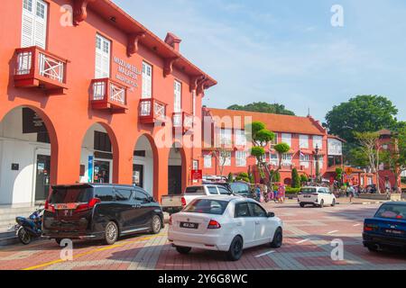 Malaysia Youth Museum in der Jalan Gereja Street am Dutch Square im Stadtzentrum von Melaka, Malaysia. Historische Städte in der Straße von Malakka sind ein World H Stockfoto