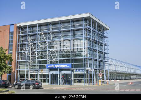Druckerei Axel Springer, Brunsbuetteler Damm, Spandau, Berlin, Deutschland, Europa Stockfoto