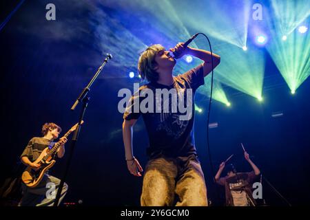 SEIFE zur Unterstützung der Vampire an der O2 Academy Bournemouth 18.09.2024. Quelle: Charlie Raven/Alamy Live News Stockfoto