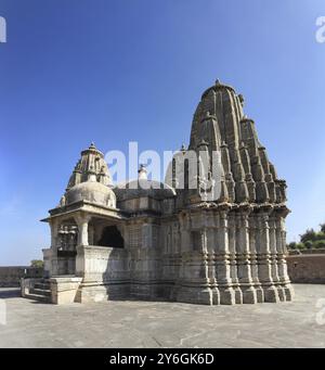 Hinduismus-Tempel in kumbhalgarh Fort, rajasthan indien Stockfoto