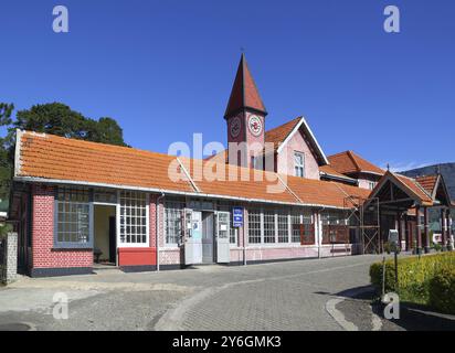 NUWARA ELIYA, SRI LANKA, 17. MÄRZ 2015: Außenansicht des Postgebäudes in Nuwara Eliya, Sri Lanka, Asien Stockfoto